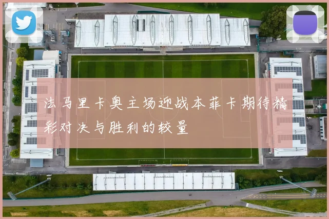 法马里卡奥主场迎战本菲卡期待精彩对决与胜利的较量